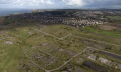 The proposed site for a new coal mine in Cumbria.