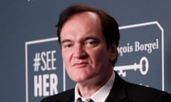 25th Critics Choice Awards – Photo Room – Santa Monica, California, U.S., January 12, 2020 - Quentin Tarantino poses backstage with his Best Original Screenplay award for "Once Upon a Time in Hollywood\<br>25th Critics Choice Awards – Photo Room – Santa Monica, California, U.S., January 12, 2020 - Quentin Tarantino poses backstage with his Best Original Screenplay award for "Once Upon a Time in Hollywood". REUTERS/Danny Moloshok