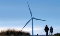 ScottishPower’s Whitelee onshore windfarm, south-west of Glasgow.