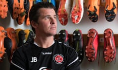 Joey Barton<br>Picture by Jon Super for The Guardian Newspaper.

Pic fao Jim Hedge - for stoty by Don McRae.

Picture shows the new Fleetwod Town manager Joey Barton at the club's Poolfoot Farm training ground, Monday July 30, 2018. 

(Photo/Jon Super 07974 356-333)