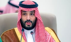 Crown prince Mohammed bin Salman.