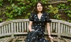 Esther Freud in her garden