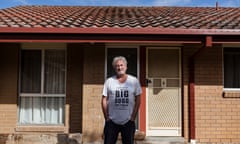 Portrait of Mark Lanyon at his home in Foster, Victoria. Photograph by Chris Hopkins for The Guardian