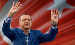 Turkey's president Recep Erdogan