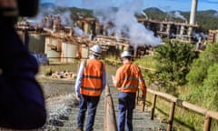 Rio Tinto alumina refinery in Queensland