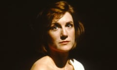 Harriet Walter as Biddy in Three Birds Alighting on a Field at the Royal Court in 1991.