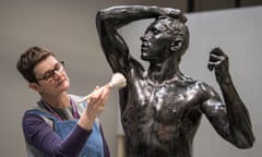 Dizzying career … Rodin’s The Age of Bronze, from 1877.