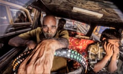 Dougie Wallace spent four years photographing his Road Wallah series, capturing taxi drivers in Mumbai
