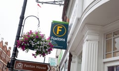 A Foxtons estate agents in London