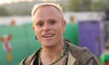 Keith Flint at Glastonbury festival.