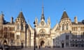 Royal Courts of Justice, London.