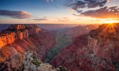 Grand Canyon - North Rim<br>Sunset over Cape Royal, North Rim, Arizona