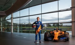 Oliver Turvey at the McLaren Technology Centre in Woking: ‘You always hope you have the chance to step up one day.’