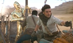 John Boyega and Oscar Isaac in Star Wars: The Rise of Skywalker. 