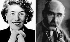 Enid Blyton and Rudyard Kipling.