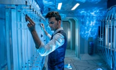 David Tennant as the Fourteenth Doctor in Wild Blue Yonder.