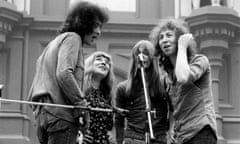 FAIRPORT CONVENTION - 1970S<br>Mandatory Credit: Photo by Ray Stevenson / Rex Features ( 564784g ) Fairport Convention - Sandy Denny and Richard Thompson FAIRPORT CONVENTION - 1970S