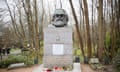 Karl Marx’s grave in Highgate cemetery, north London