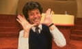 Lionel Blair on the set of game show Give us a Clue, circa 1980.