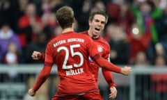 Philipp Lahm and Thomas Müller