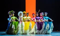 A scene from Broken Wings, part of She Persisted by English National Ballet at Sadler’s Wells.