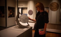 Large model of an Oxford Crown coin