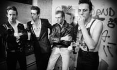 The Clash photographed in New York in 1981.