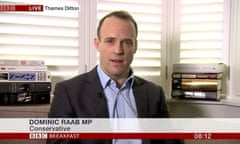 Dominic Raab: ‘What right-minded person stores their books like that, in squared-off stacks on their window sills, open to the blaze of the sun?’