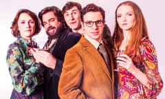 Charlotte Ritchie, Matt Berry, Tom Rosenthal, Simon Bird and Lily Cole