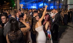 Picture Essay-The Student Life in UK. (University of Westminster and University of Portsmouth) Photograph taken at the University of Portsmouth. In photograph:The Graduation Ball at the University of Portsmouth. Photograph: Alecsandra Raluca Dragoi for the Guardian