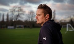 Neal Ardley, ex-player and now manager of AFC Wimbledon, poses for a portrait at the club’s training ground in New Malden on January 4th 2018 in Surrey (Photo by Tom Jenkins)