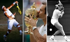 Rafael Nadal, Roger Federer and Bjorn Borg.