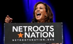 U.S. Senator Kamala D. Harris (D-CA) speaks at the Netroots Nation annual conference for political progressives in New Orleans, Louisiana, U.S. August 3, 2018. REUTERS/Jonathan Bachman