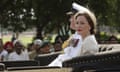 Hugh Bonneville and Gillian Anderson as the Mountbattens in Viceroy’s House.