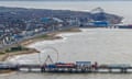 Aerial view of Blackpool