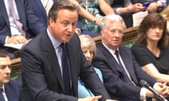 David Cameron at PMQs