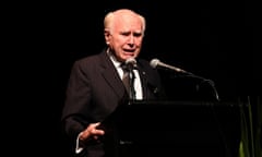 Former Australian prime minister John Howard