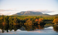 The Penobscot river in Maine. ‘I fear that Teddy Roosevelt’s idea of conserving lands for public use is at risk’.