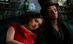 Hailee Steinfeld and Wiz Khalifa in Dickinson