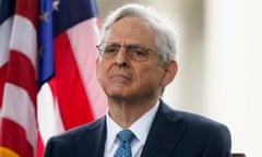 US attorney general Merrick Garland