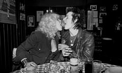 Sid Vicious and Nancy Spungen at Joe Allen 1978 Sex Pistols