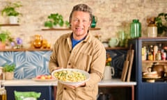 Edging towards patronising … Oliver with his orecchiette.