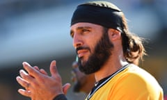 Sean Rodriguez escaped injury in the crash