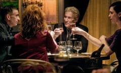 steve coogan laura linney richard gere and rebecca hall in the dinner
