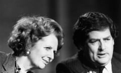 Margaret Thatcher and Nigel Lawson