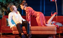 Denis O’Hare and Olivia Williams in Tartuffe at the National’s Lyttelton theatre, London.