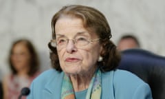 Feinstein speaks during a Senate intelligence hearing on Capitol Hill in Washington.