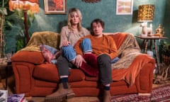 Couple at a crossroads … Carla (Morgana Robinson) and Dan (Dylan Moran) in Stuck.