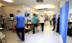 An NHS hospital ward