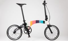 Paul Smith x hummingbird folding bike